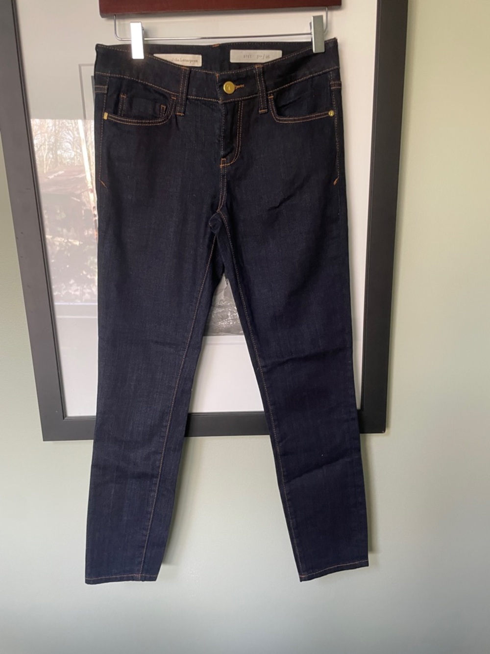 NWOT Anthropologie - Pilcro- Dark Blue Women's Skinny Jeans - Smaller size 26-